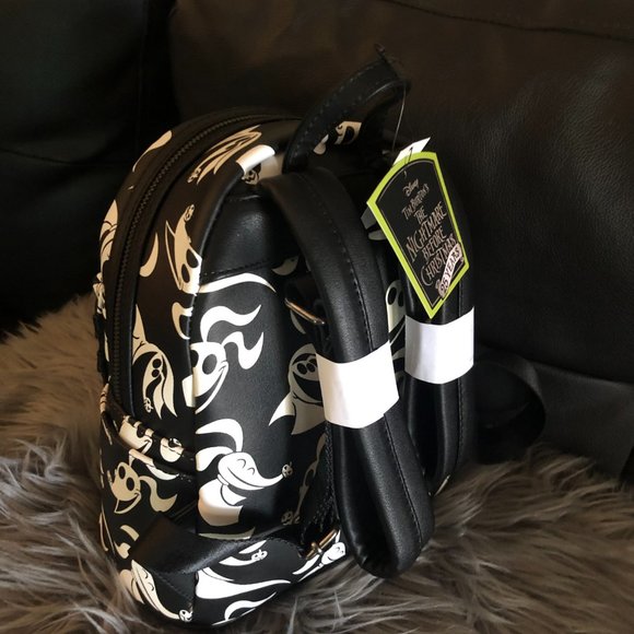 NWT Loungefly Disney NBC Nightmare Before Christmas Zero Ghost Dog Mini Backpack - Picture 3 of 8
